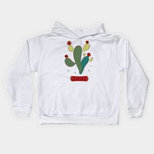 Bald cactus Kids Hoodie